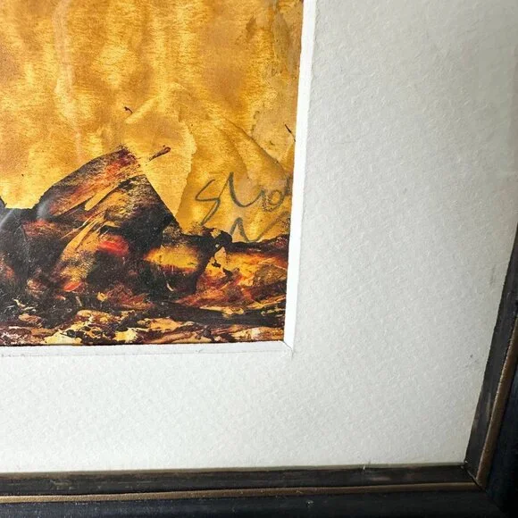 paintings modern with frame 15x12 pre-owned - Picture 7 of 7